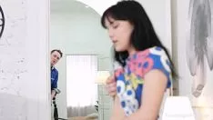 Play Even if this man's dick is not very big, this blonde is satisfied