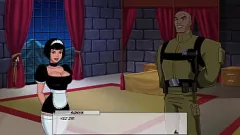 Jouer Hentaï Trio! She-Hulk, la princesse Jasmine et Loki dans une orgie animée