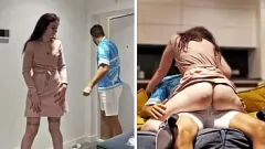 Oynat Büyük Ass ile kaslı Ukraynalı Genç Bir Tarihten Sonra Becerdin Alır