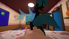 Afspelen Chrysalis krijgt meerdere creampies in intense anime POV