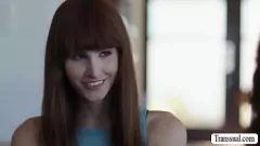 Play Tattooed Shemale Arabelle Raphael Fucks Saska Sage in Lingerie