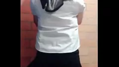 Oynat Sıcak Latina Öğretmeni Liseth Seksi Elbise Çıplak, Mastürbasyonlar ve Kırlangıçlar Cum